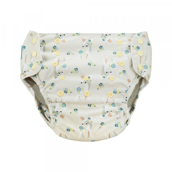 Blümchen diaper cover XL PUL Snaps Harmony Designs - recycled PES